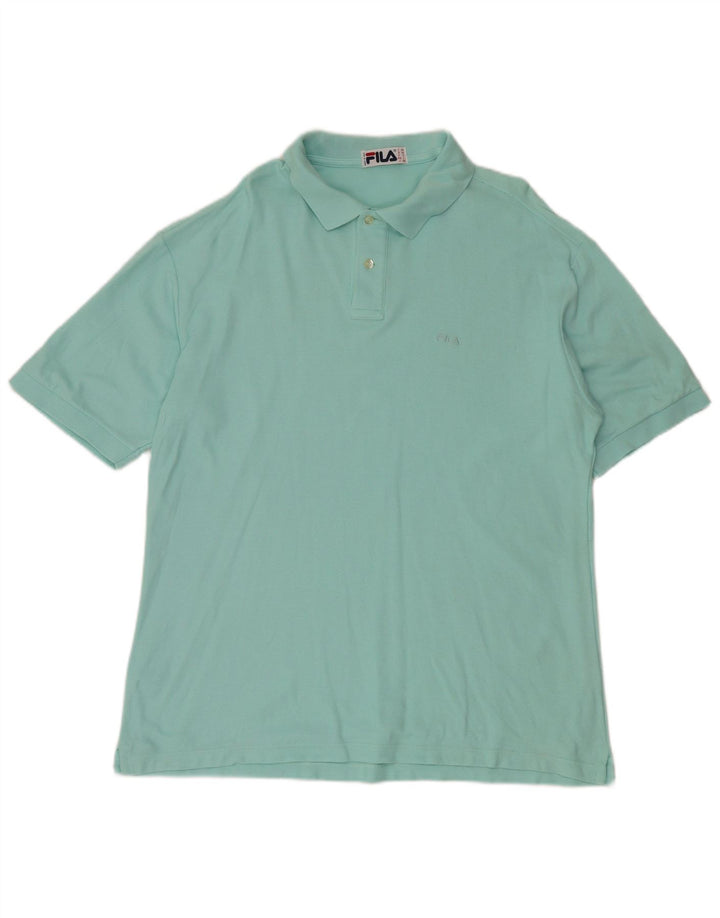 FILA Polo Homme IT 54 XL Turquoise