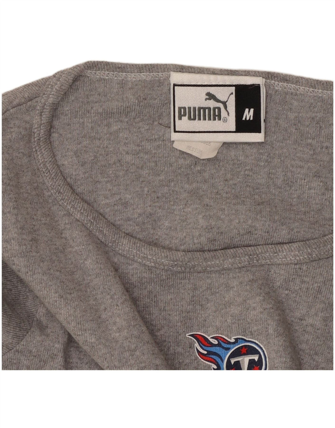 PUMA Haut court à manches longues Tennessee Titans pour fille 11-12 ans Gris moyen