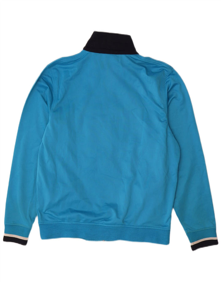KAPPA Veste de Survêtement Homme Bleu Moyen Colorblock Polyester