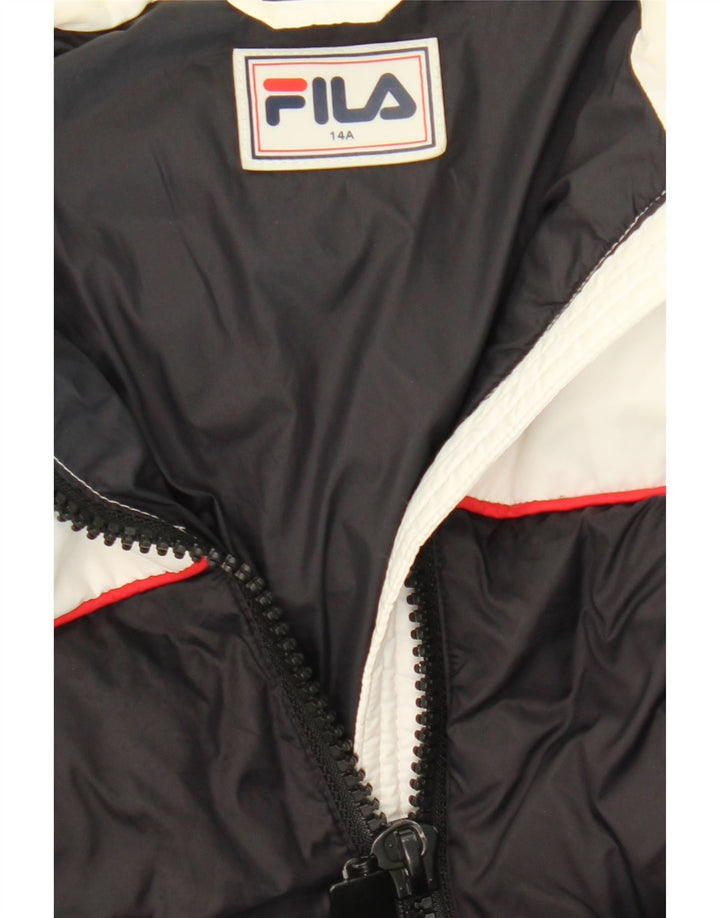 Fila Veste matelassée à capuche garçon 13-14 ans Nylon color block multicolore