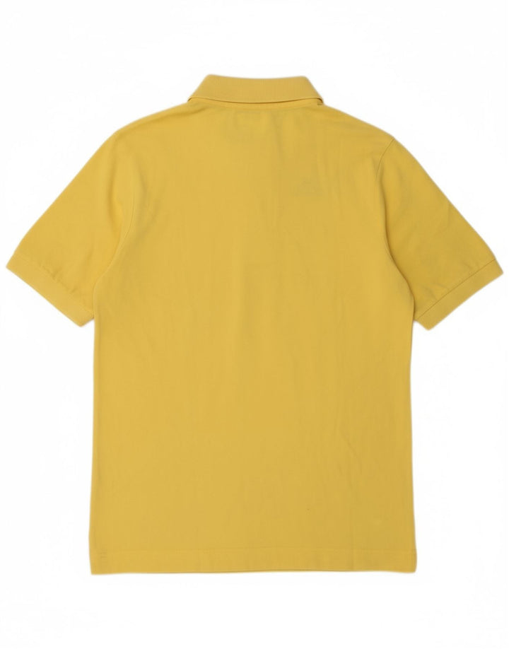KAPPA Mens Polo Shirt Small Yellow Cotton