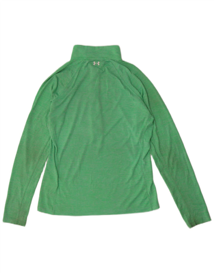 Under Armour Haut de survêtement graphique pour femme UK 14 Large Vert