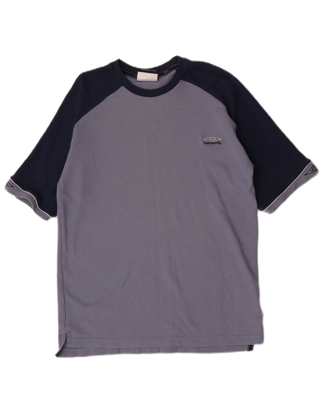 Umbro T-Shirt Homme Haut Large Bleu Colorblock Polyester