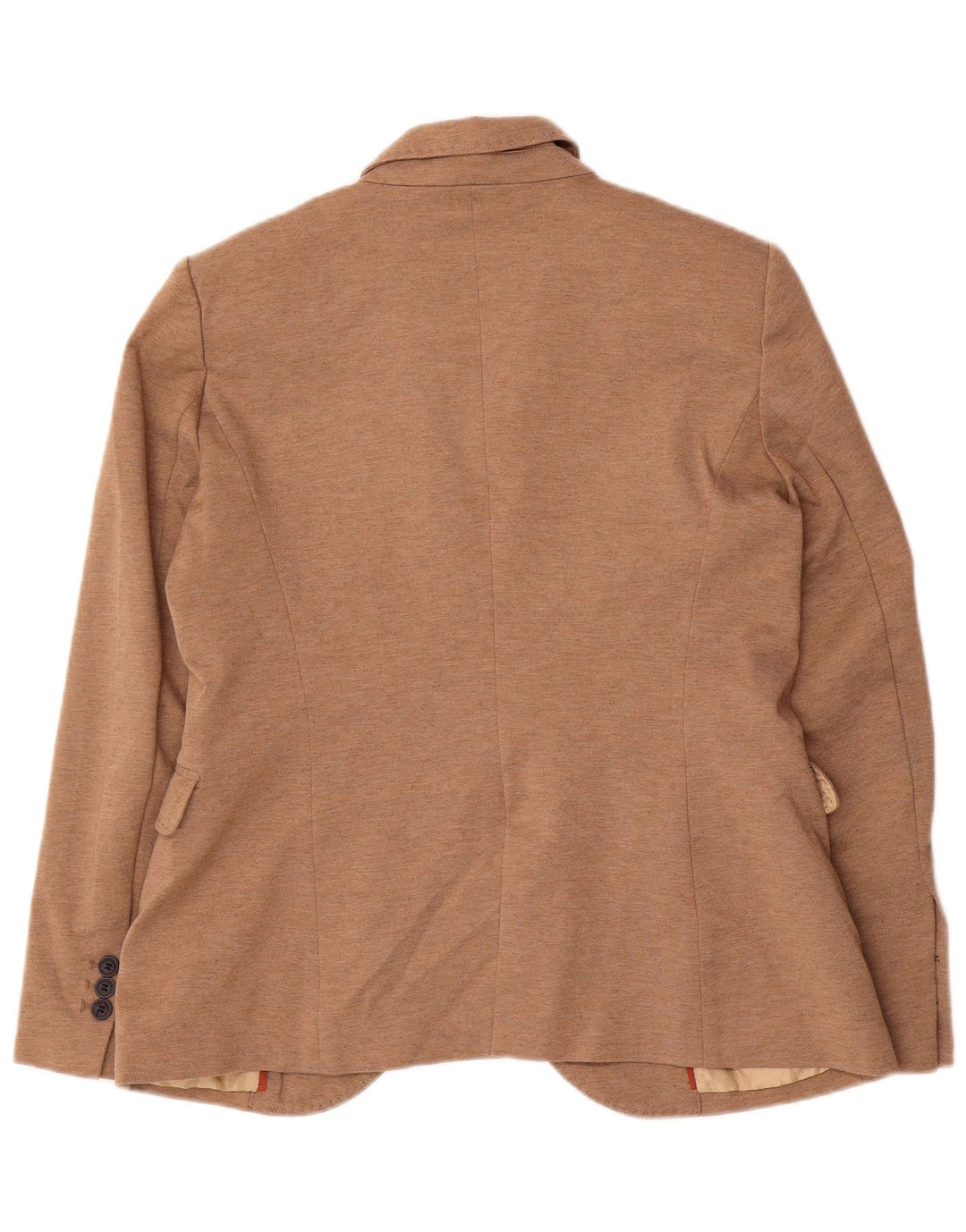 Zara Veste Blazer 1 Bouton Femme UK 18 XL Beige