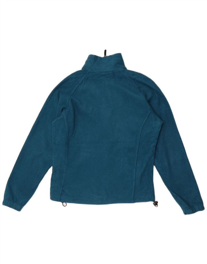 Columbia Veste Polaire Femme UK 14 Bleu Moyen Polyester
