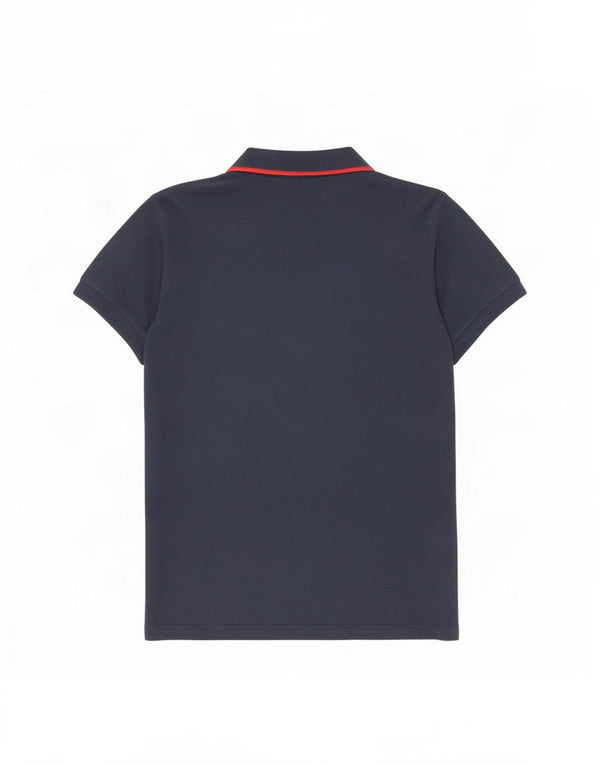 Hugo Boss Polo Homme Petit Bleu Marine Coton