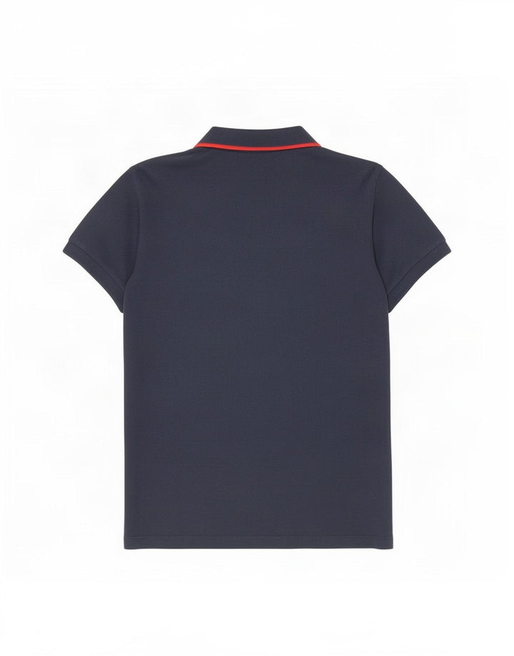 Hugo Boss Polo Homme Petit Bleu Marine Coton