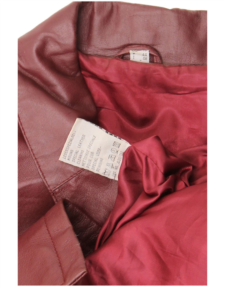 Manteau en cuir femme vintage IT 48 XL Cuir Marron