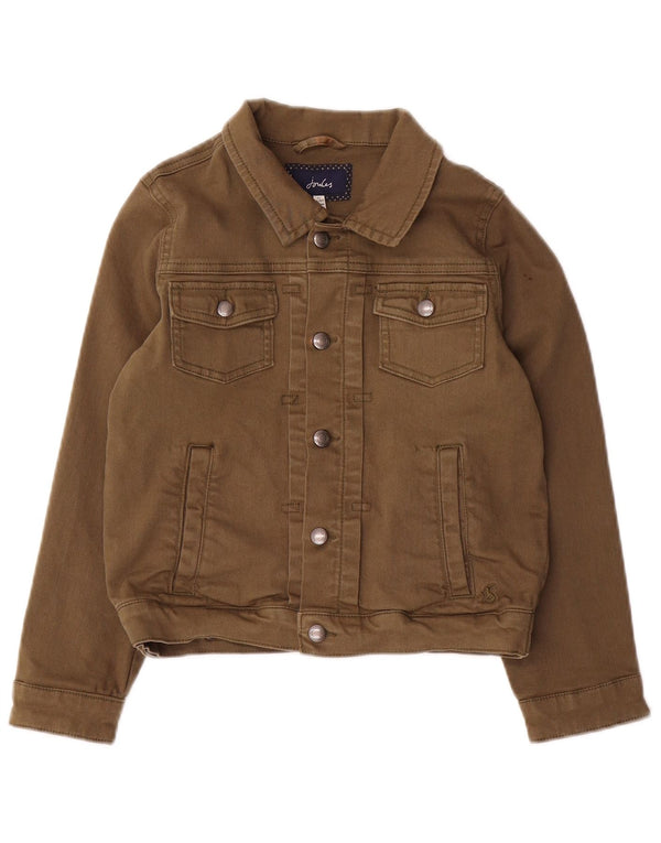 Joules Veste en jean garçon 8-9 ans Kaki Coton