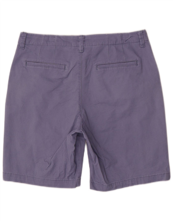LEE Short chino taille moyenne pour femme, coupe régulière, US 12 Large W32, coton violet
