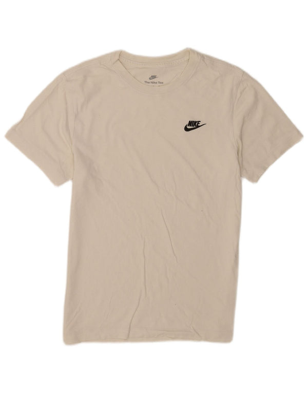 Nike T-Shirt Homme Petit Blanc Coton