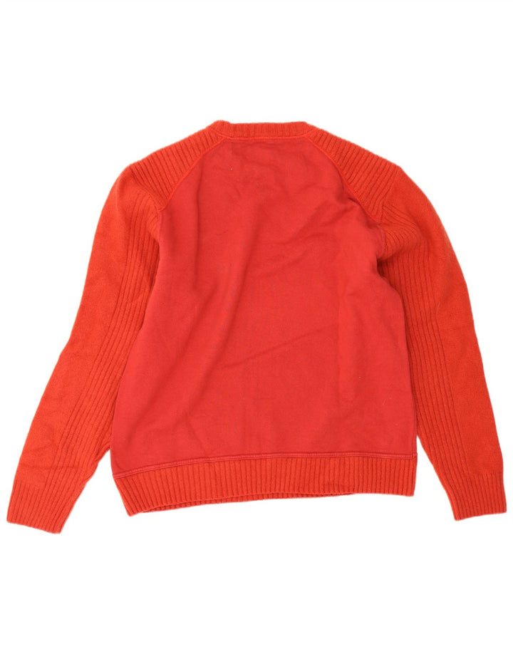 Sergio Tacchini Sweat-shirt pour homme en laine rouge 2XL