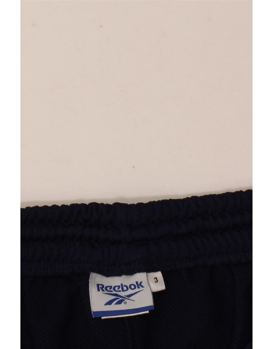 Reebok Pantalon De Survêtement Homme Large Bleu Marine Polyester