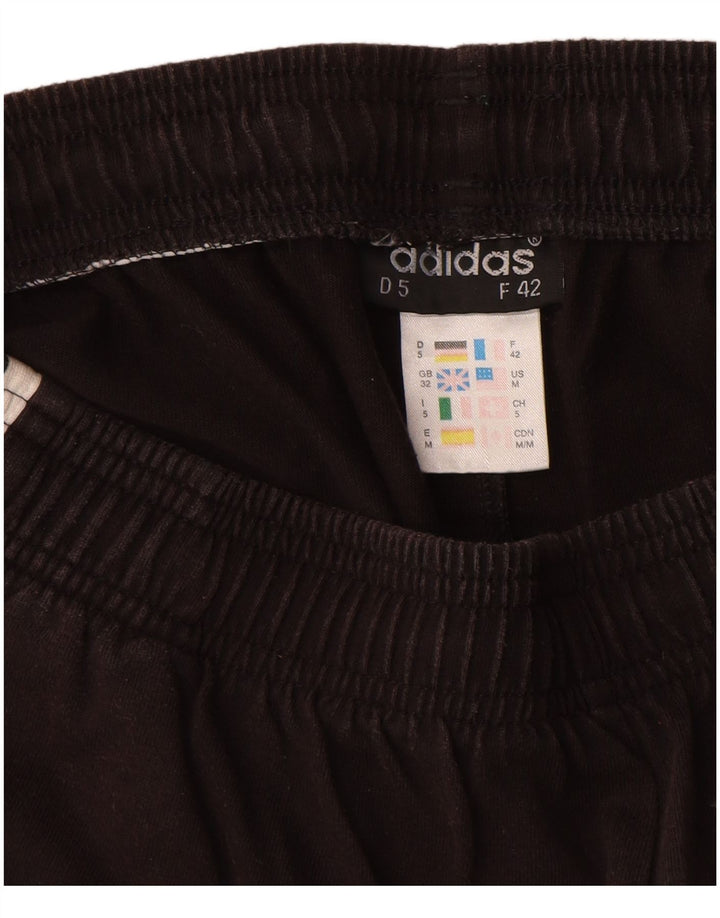 Adidas Short de sport pour homme en coton noir moyen