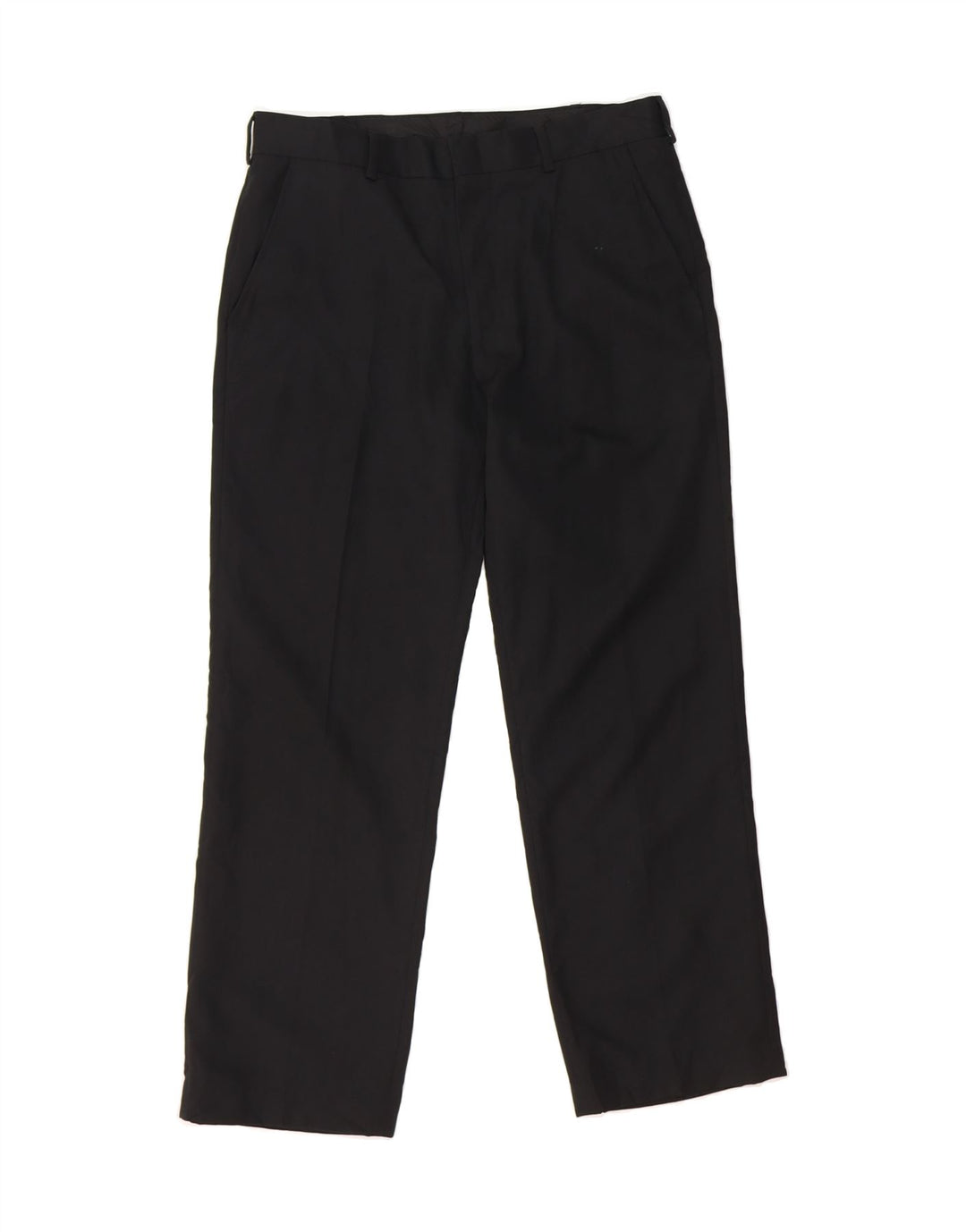 IZOD Mens Straight Chino Trousers W31 L30 Black Polyester Vintage Izod and Second-Hand Izod from Messina Hembry 