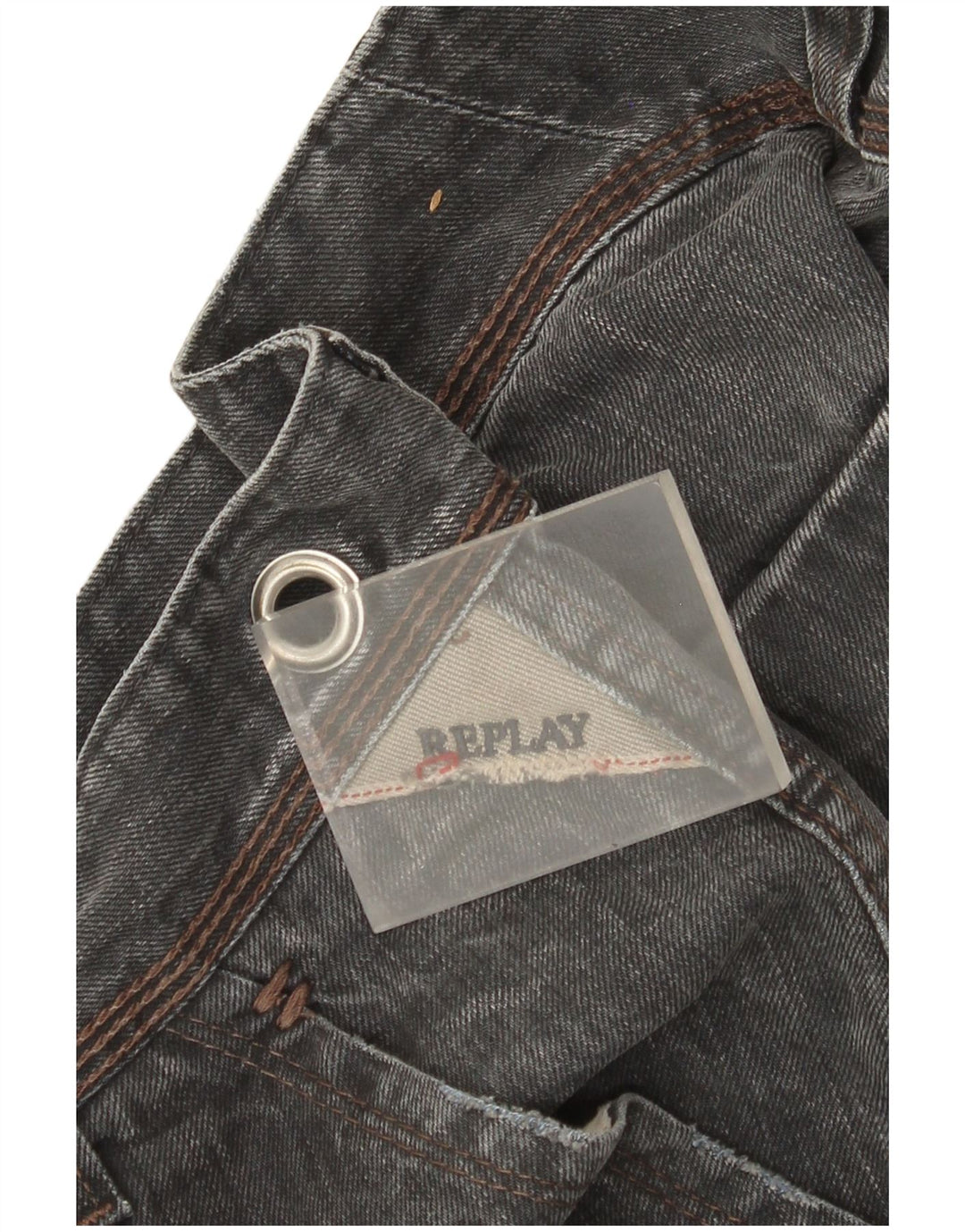 Replay Jean Slim Homme W38 L33 Gris
