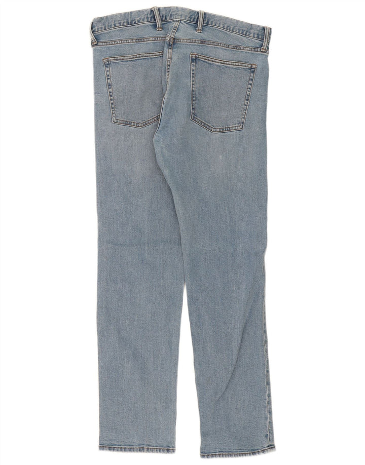 Gap Jean Slim Droit Homme W36 L32 Bleu Coton