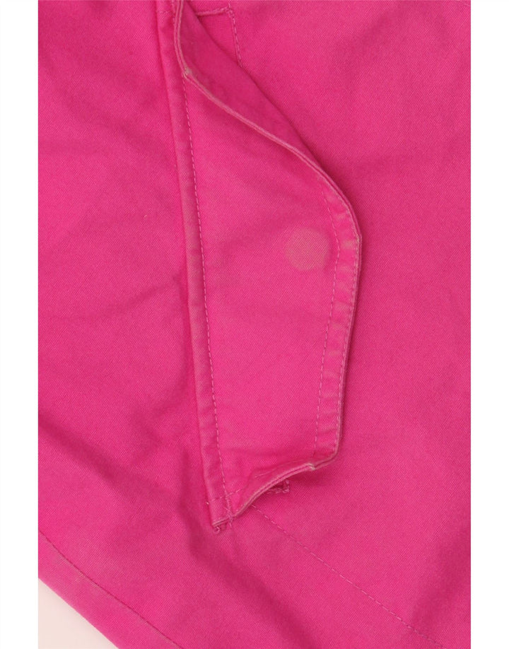 JOULES Veste de pluie à capuche pour femme UK 18 XL Rose Coton