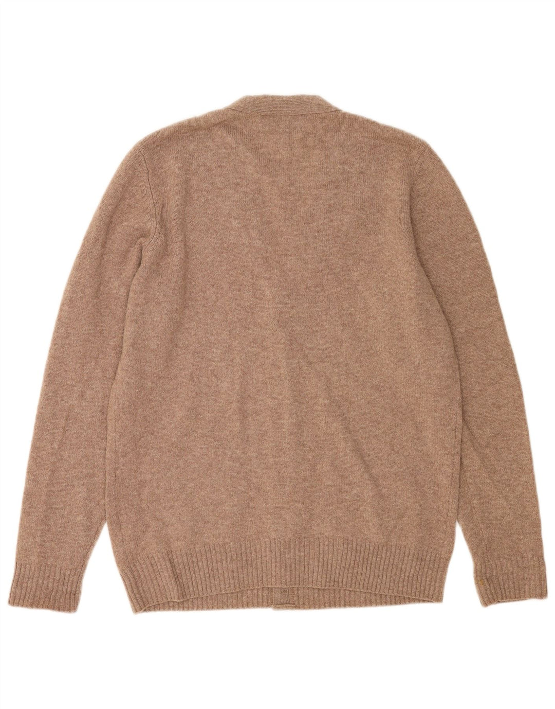 Marks & Spencer Cardigan pour homme en laine marron moyen
