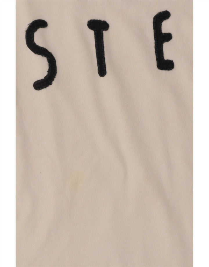 Hollister T-shirt graphique pour hommes, petit, blanc