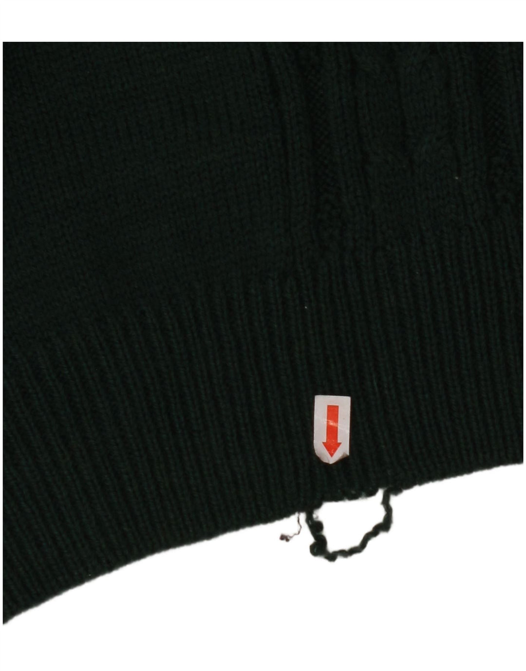 KAPPA Pull Col Polo Homme Vert Moyen Laine Géométrique