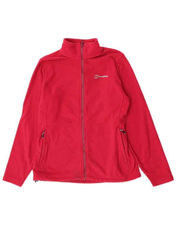 Berghaus Veste de survêtement pour femme UK 12 Rose moyen Polyester
