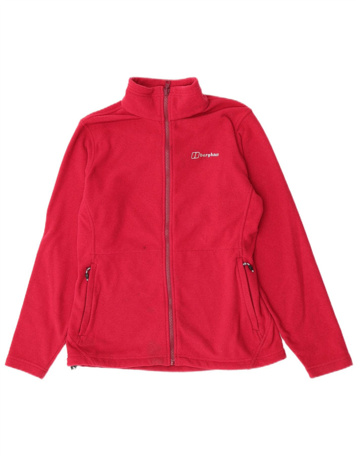 Berghaus Veste de survêtement pour femme UK 12 Rose moyen Polyester