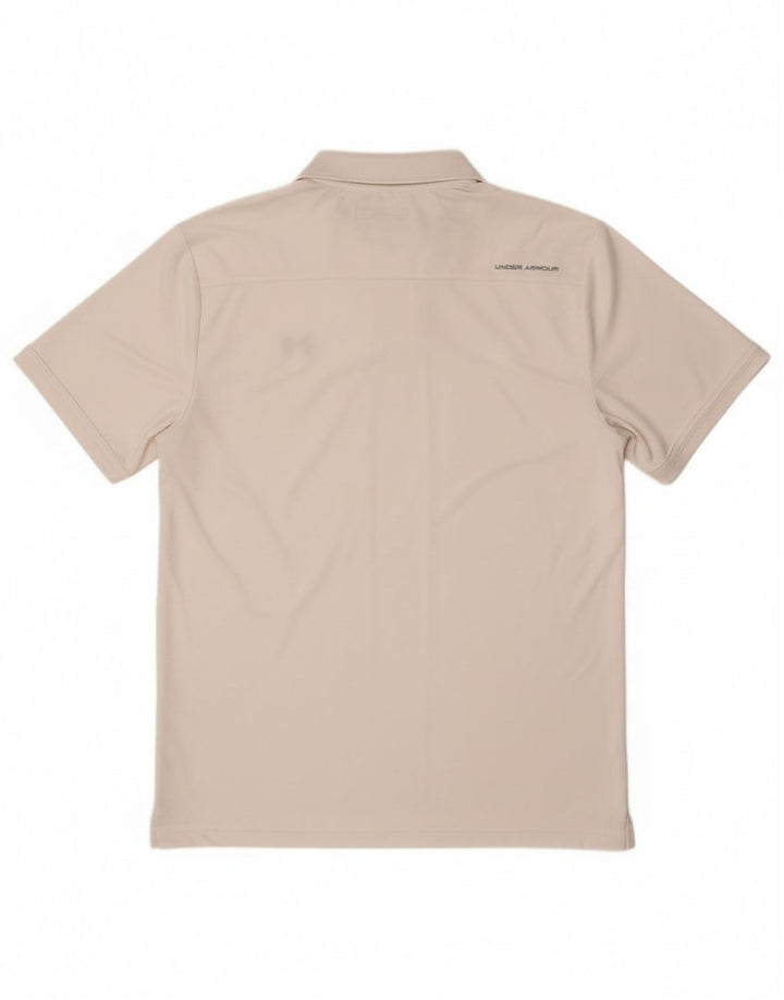 Under Armour Polo Heat Gear Homme Grand Blanc Polyester