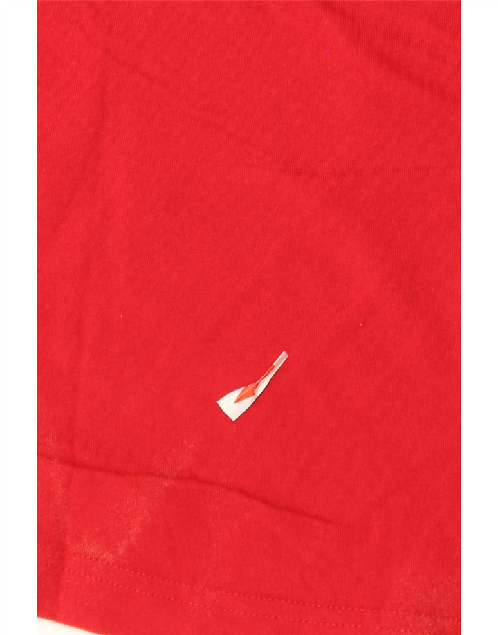 Puma T-Shirt Graphic Homme Rouge Moyen Coton