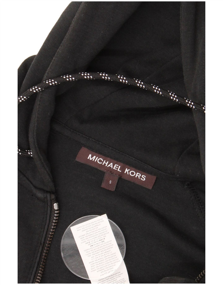 MICHAEL KORS Pull à capuche zippé graphique pour homme Small Noir Colourblock