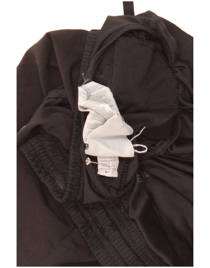 Nike Short de sport Dri Fit pour femme UK 10 Petit Noir Polyester
