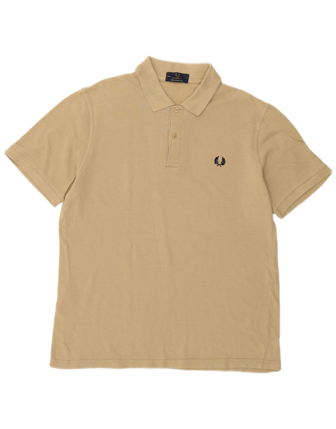 Fred Perry Polo Homme Coton Beige Moyen