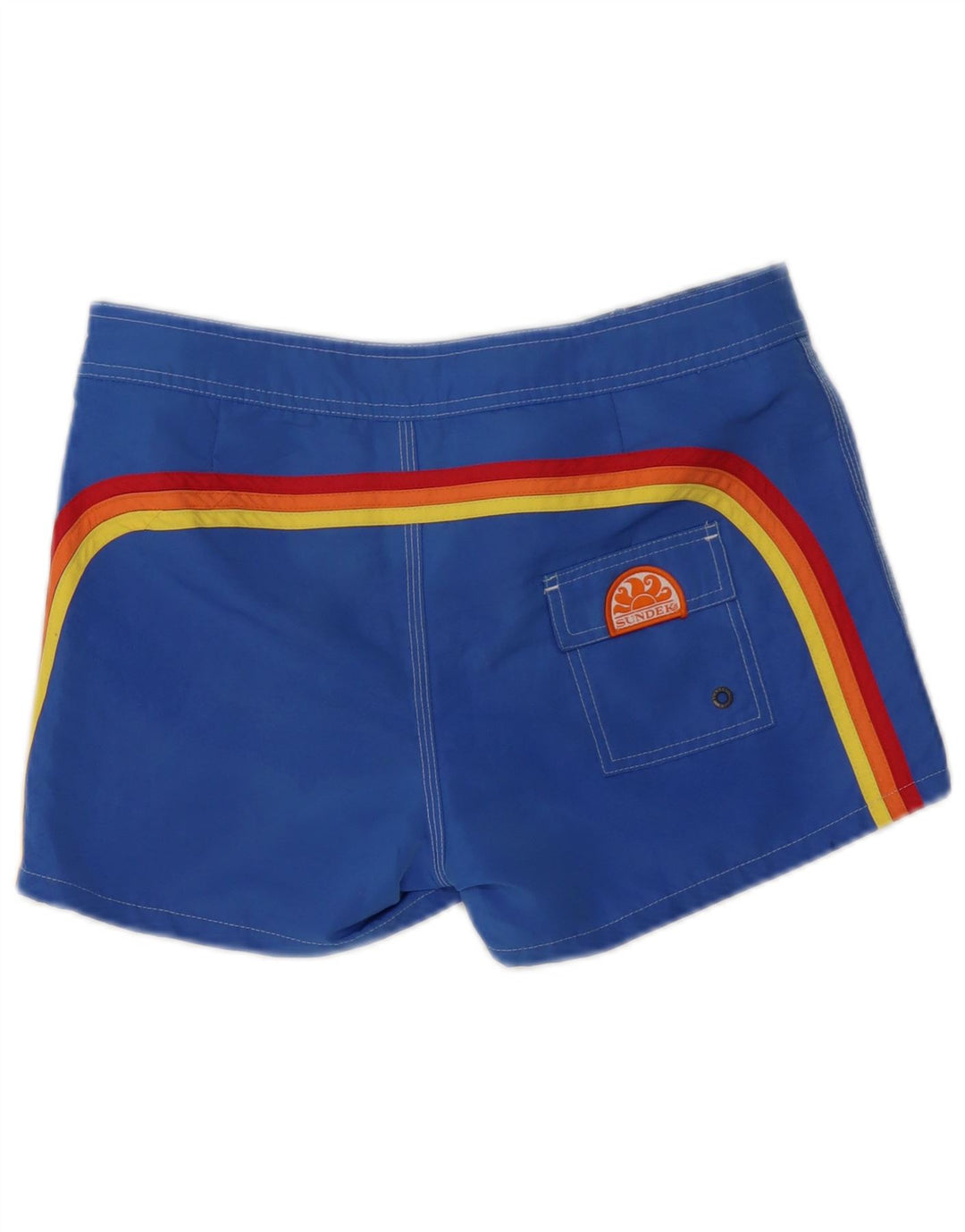 SUNDEK Short de Bain Garçon 13-14 Ans Bleu Polyester