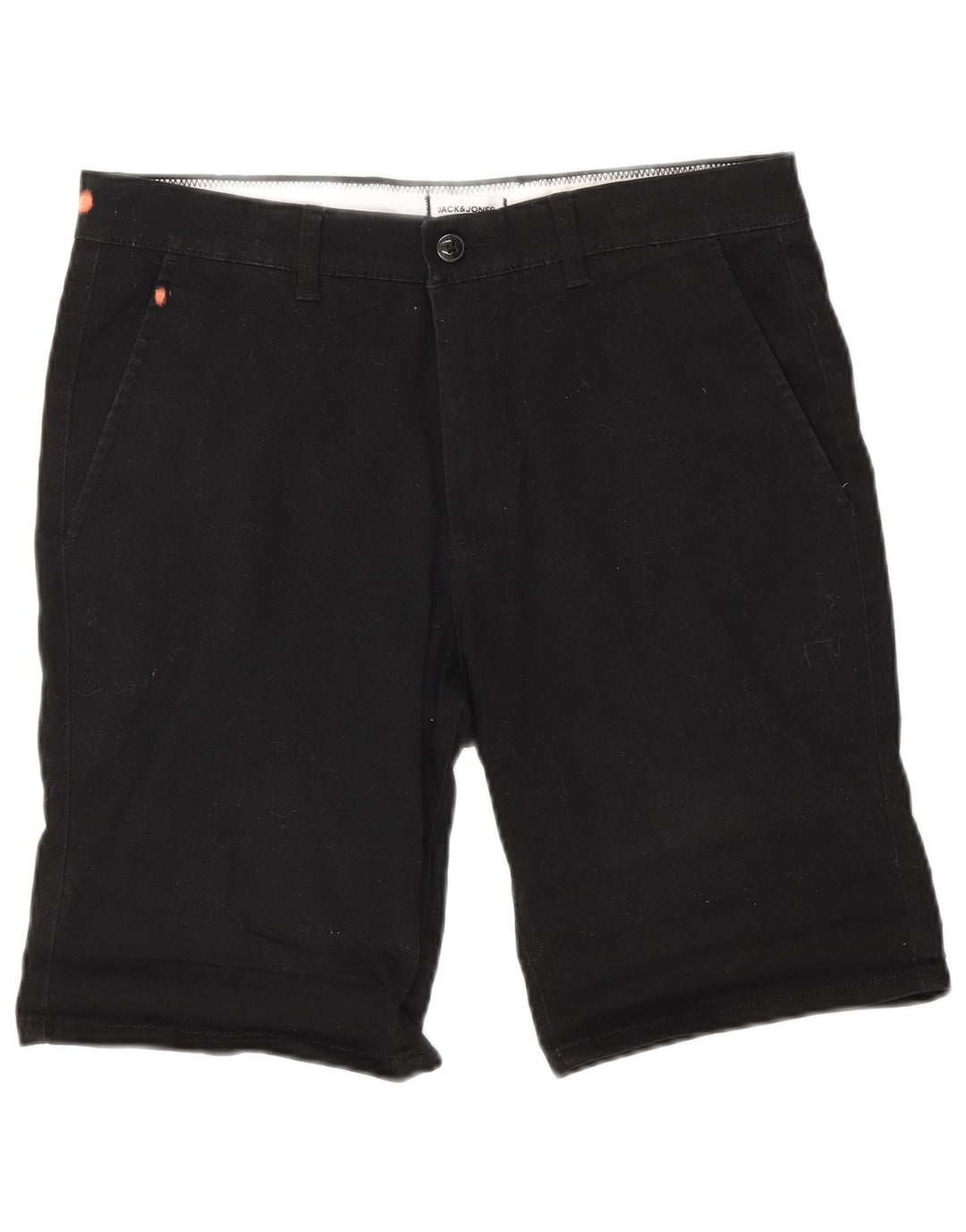 Jack & Jones Short Chino Homme Moyen W34 Noir Coton
