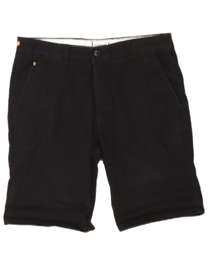 Jack & Jones Short Chino Homme Moyen W34 Noir Coton