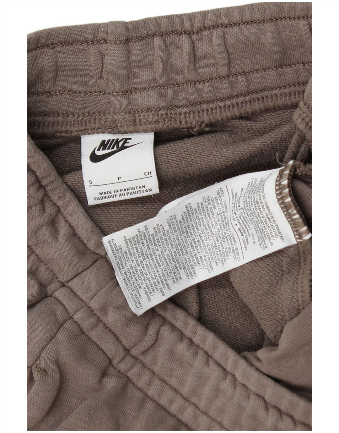 Nike Pantalon de survêtement pour homme en coton gris Taille S