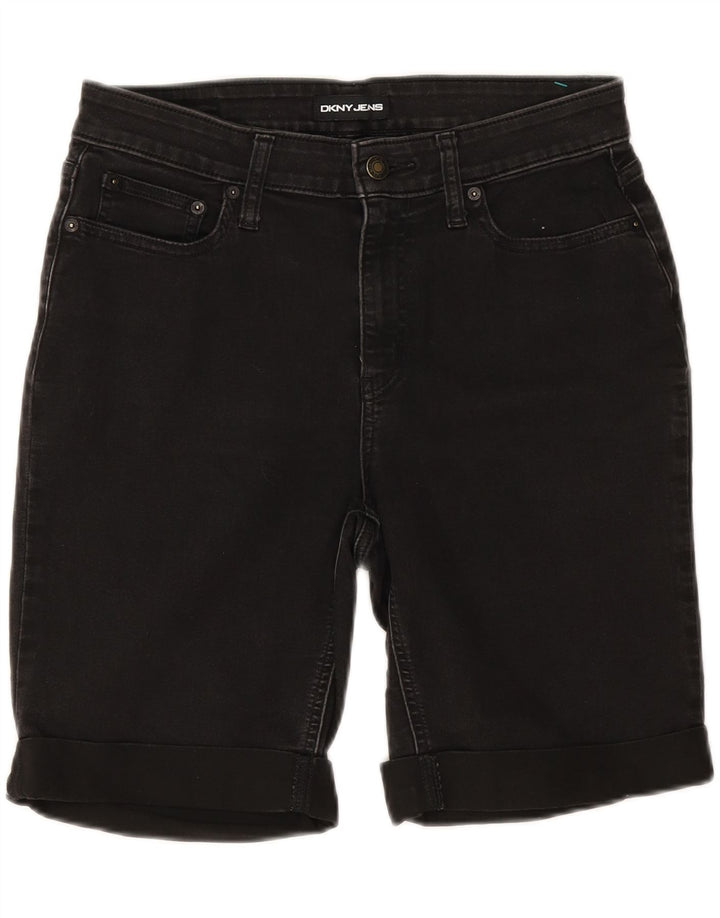 Dkny Short en jean pour femme US 10 Medium W28 Coton noir