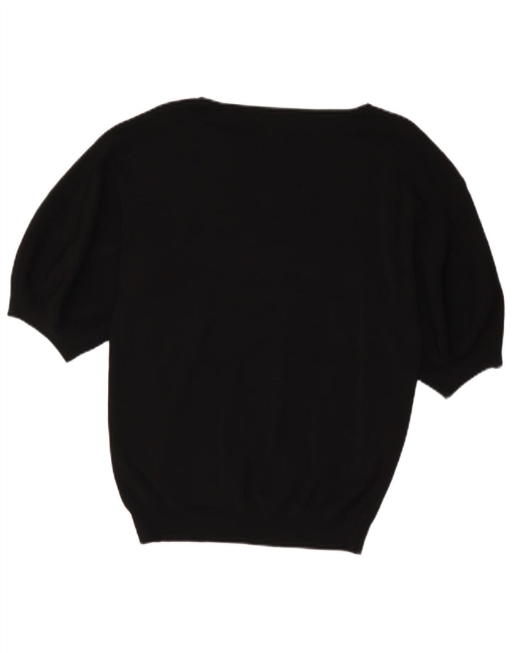 Massimo Dutti Pull col bateau pour femme UK 10 Petit Noir