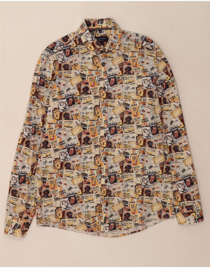 Casa Moda Chemise Woodstock Homme Taille 39/40 Moyen Multicolore