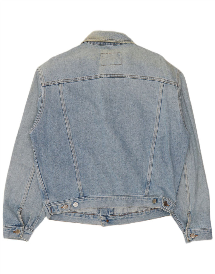 CHARRO Veste en Jean Homme UK 38 Bleu Moyen Coton