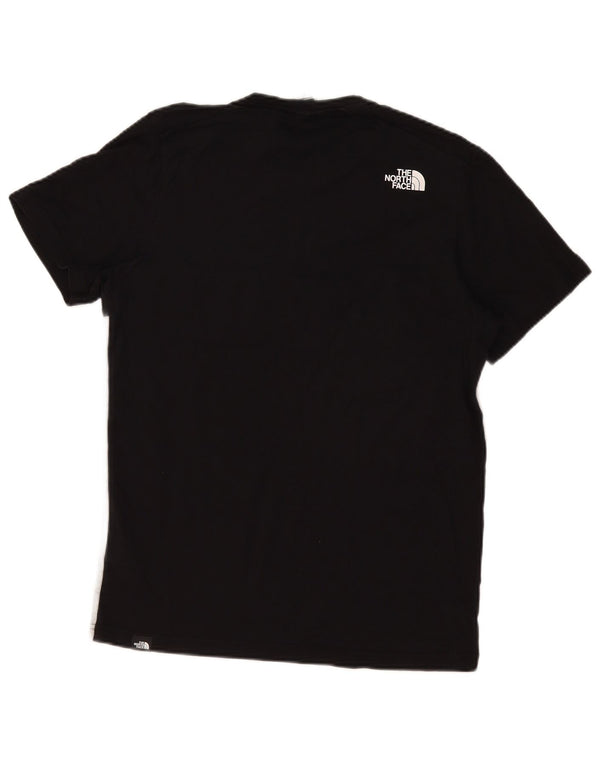 The North Face T-shirt graphique pour homme en coton color block noir moyen