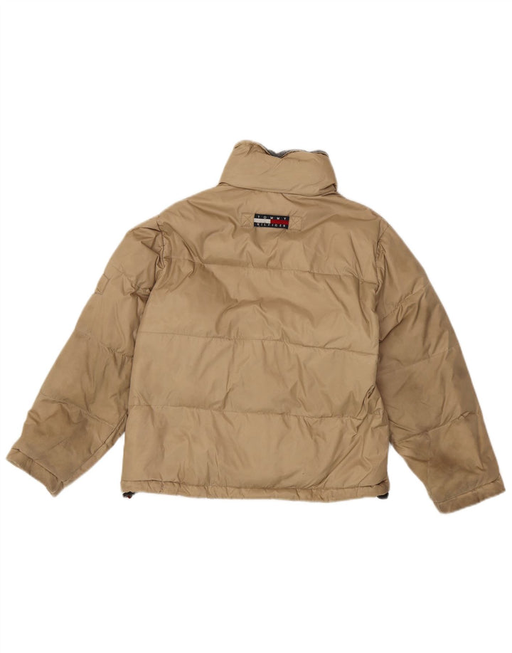 Tommy Hilfiger Veste matelassée garçon 7-8 ans XS Beige Nylon