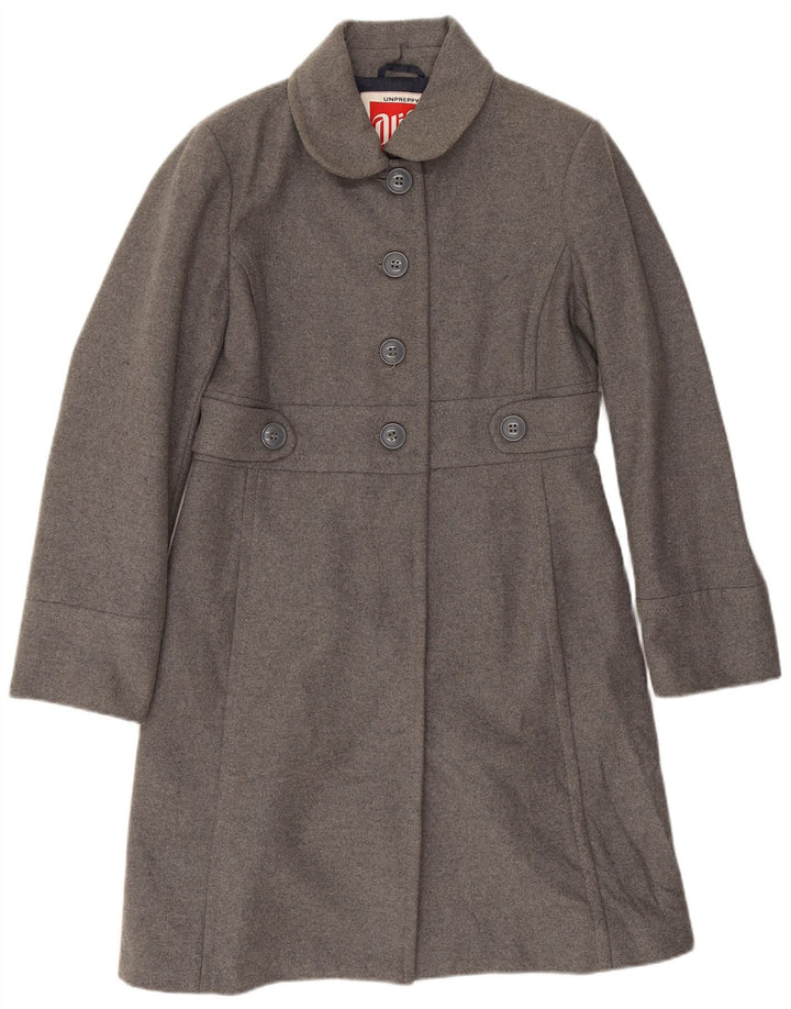 Playlife Pardessus Femme IT 46 Large Gris Laine