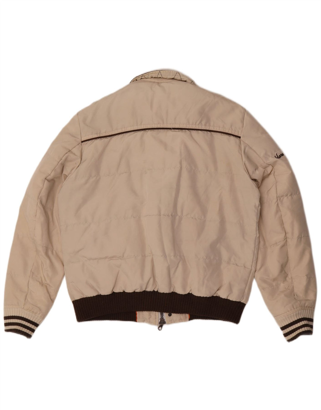 Harmont & Blaine Veste matelassée pour homme UK 44 2XL Beige Colourblock Polyamide