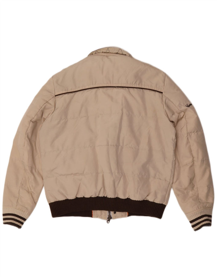 Harmont & Blaine Veste matelassée pour homme UK 44 2XL Beige Colourblock Polyamide