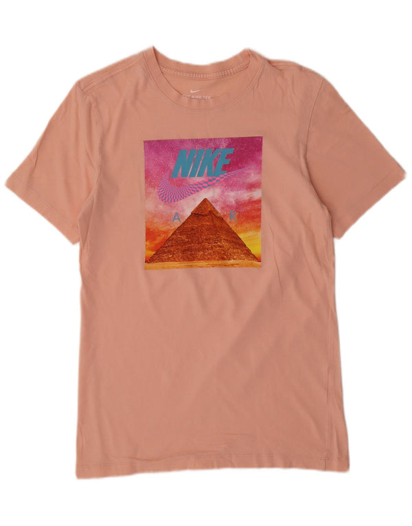 Nike T-shirt graphique pour homme, petit, rose