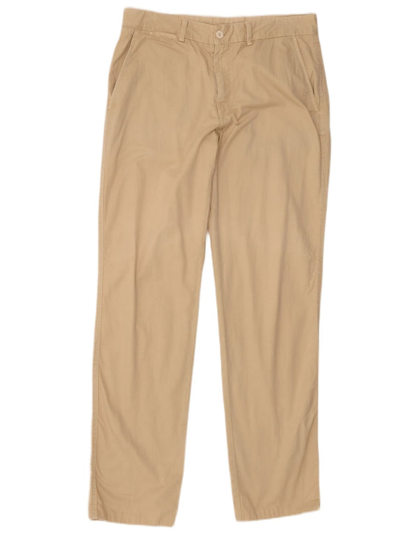 Avirex Pantalon Chino Droit Homme W34 L33 Beige Coton