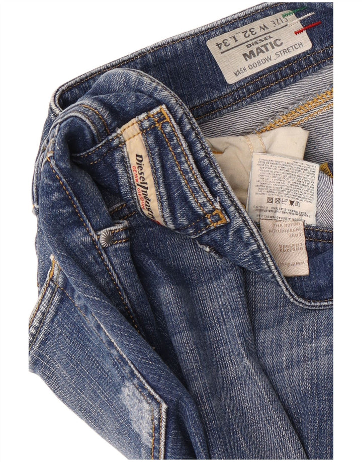 Jean Slim Femme Diesel Matic W32 L29 Bleu Coton