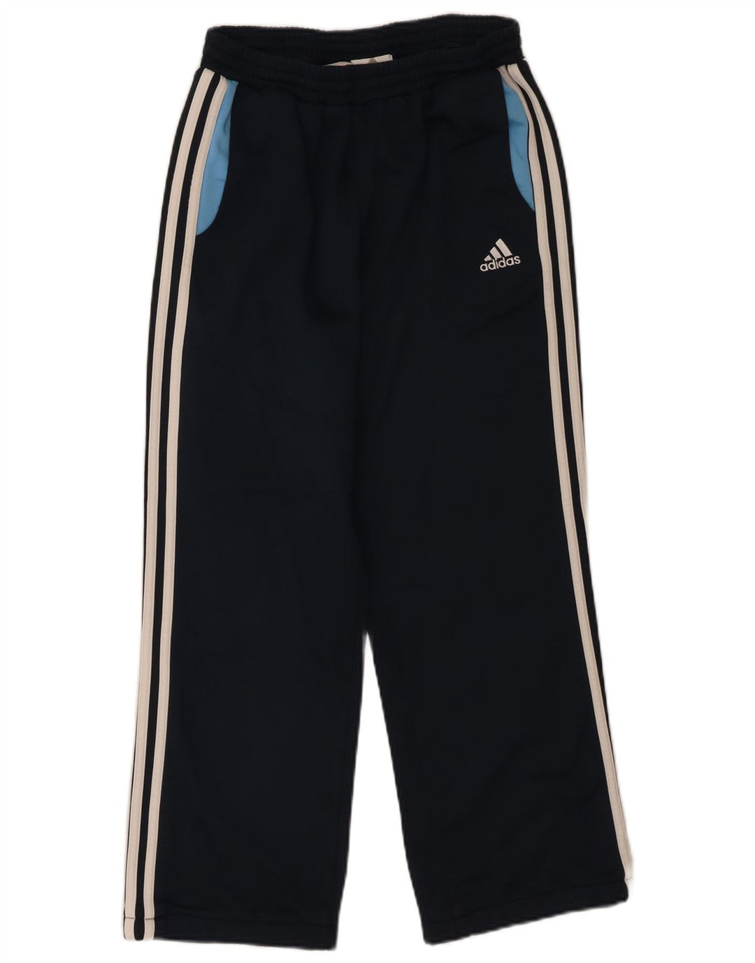 Pantalon de survêtement Adidas garçon 15-16 ans bleu marine polyester