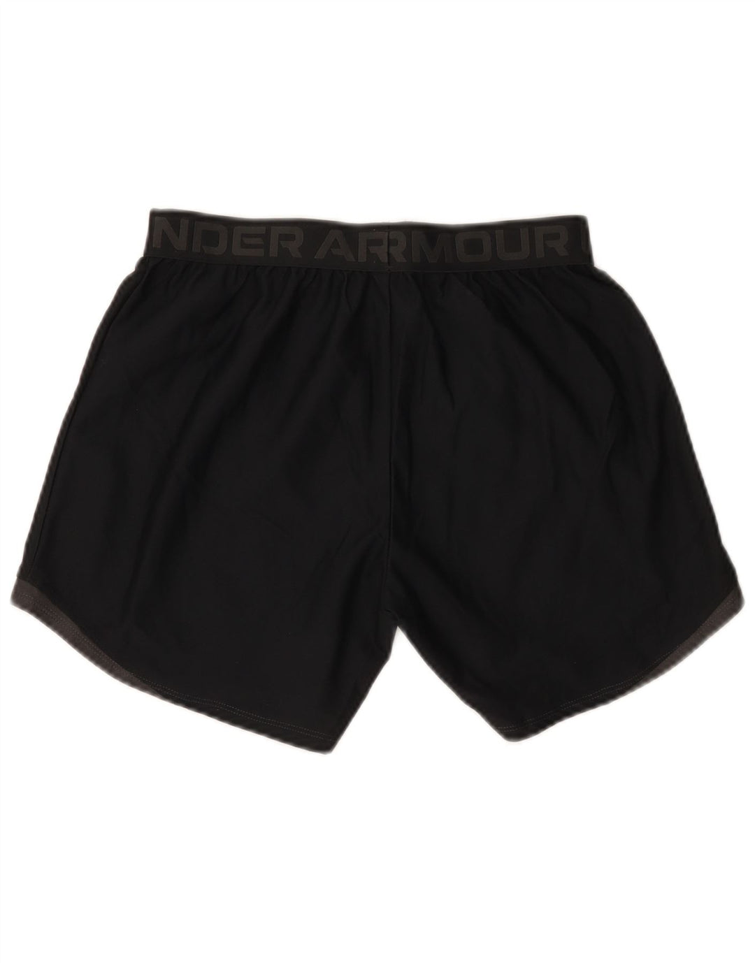 Under Armour Short de sport graphique pour femme UK 10 Small Noir Polyester